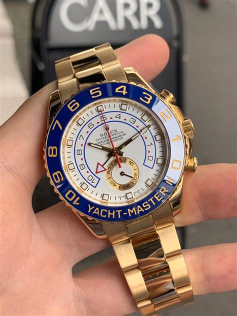 gold yachtmaster rolex|rolex yacht master 2 2022.